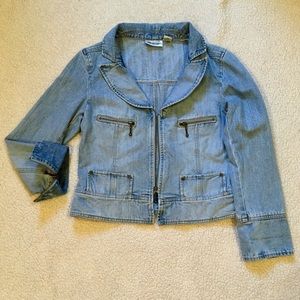 Women’s Newport News jeanology denim jacket